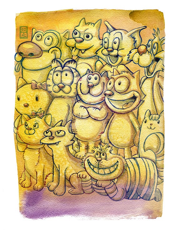 Image of Cats With No Hats