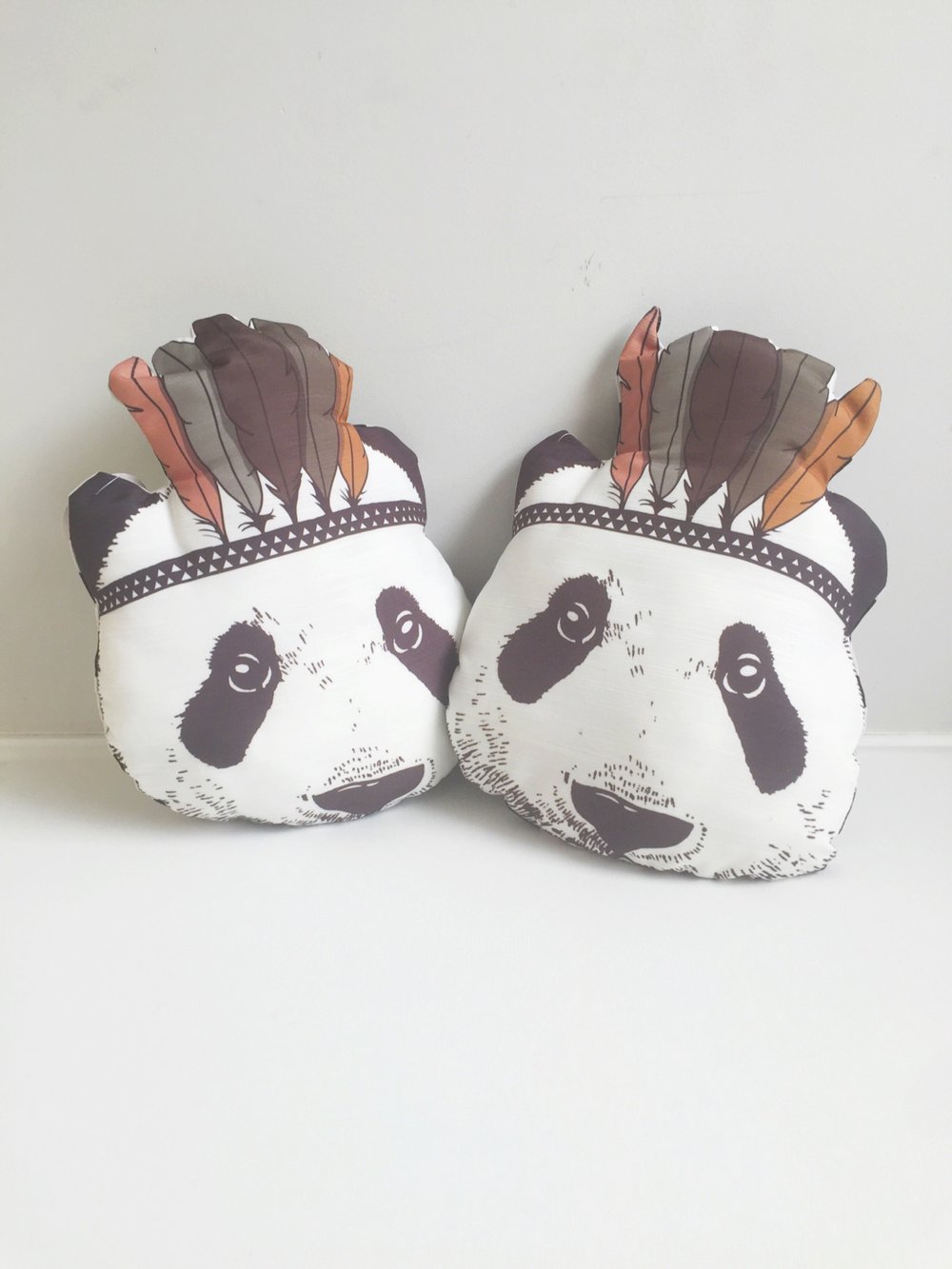 Image of Tribal Panda Cushion