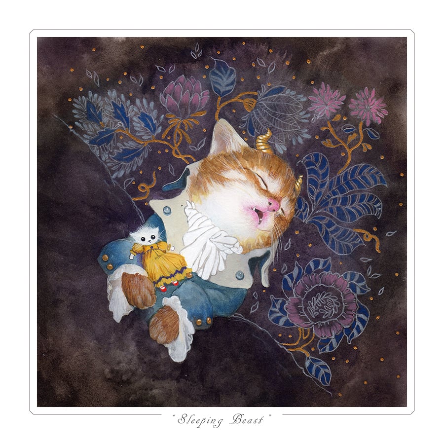 Image of "Sleeping Beast" Limited Edition Print 