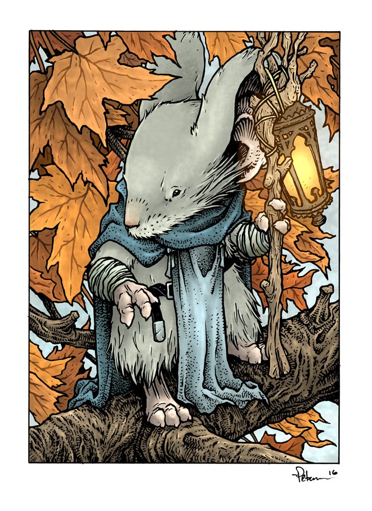 Kenzie Print Matted 8X10 | Mouse Guard Kenzie Print Matted 8X10 | Mouse Guard