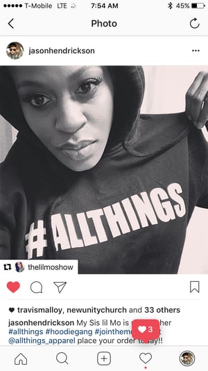 Image of #allthings Hoodie