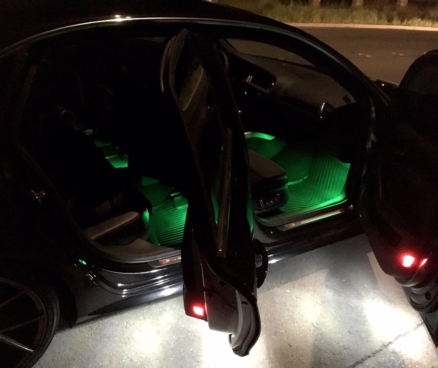 Image of Remote Control Color Changing Footwell LEDs Fits: All Audi & Volkswagen Models