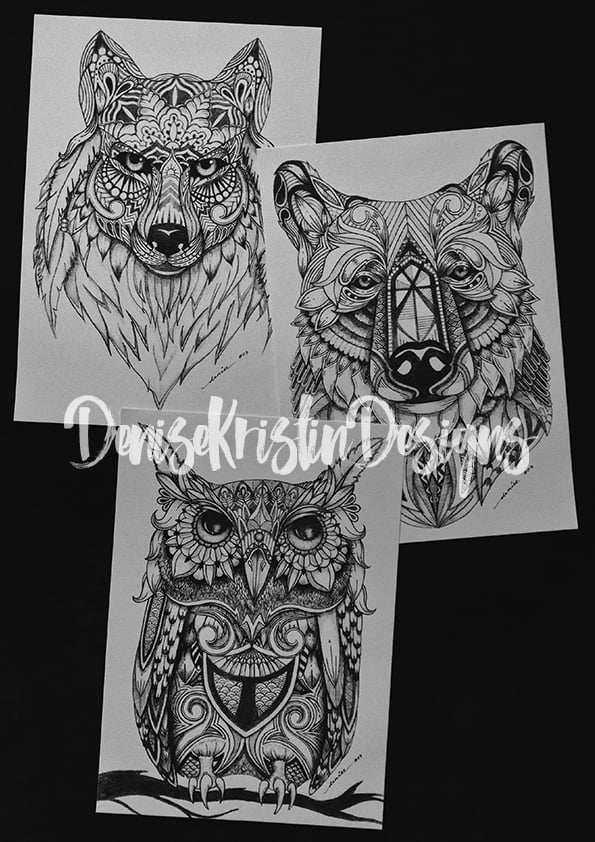 Image of Tribal Art Sketch Series - Full Set