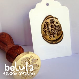 Image of Sello de lacre: Fly me to the moon