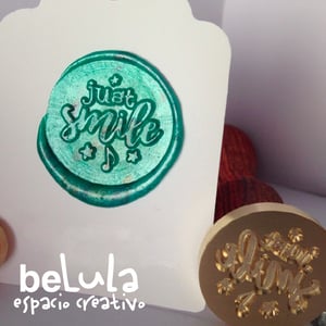 Image of Sello de lacre: Just smile