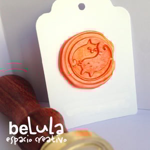 Image of Sello de lacre: Yinyang cat