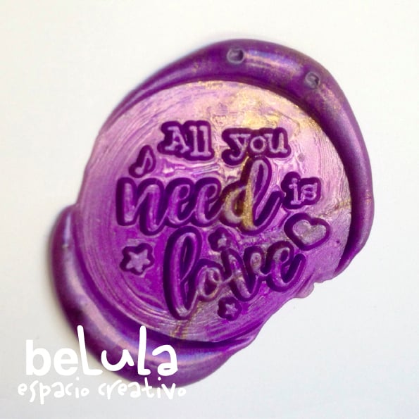 Image of Sello de lacre: All you need is love