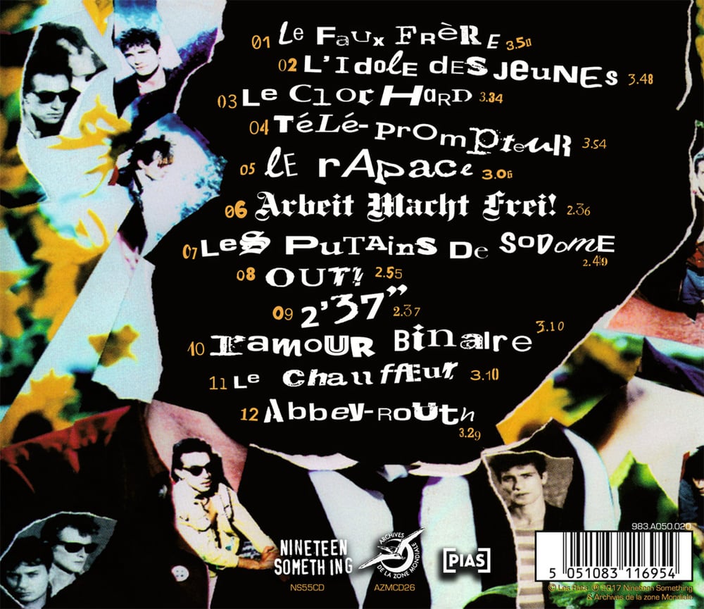 LES RATS "Racolage" CD réédition 2017
