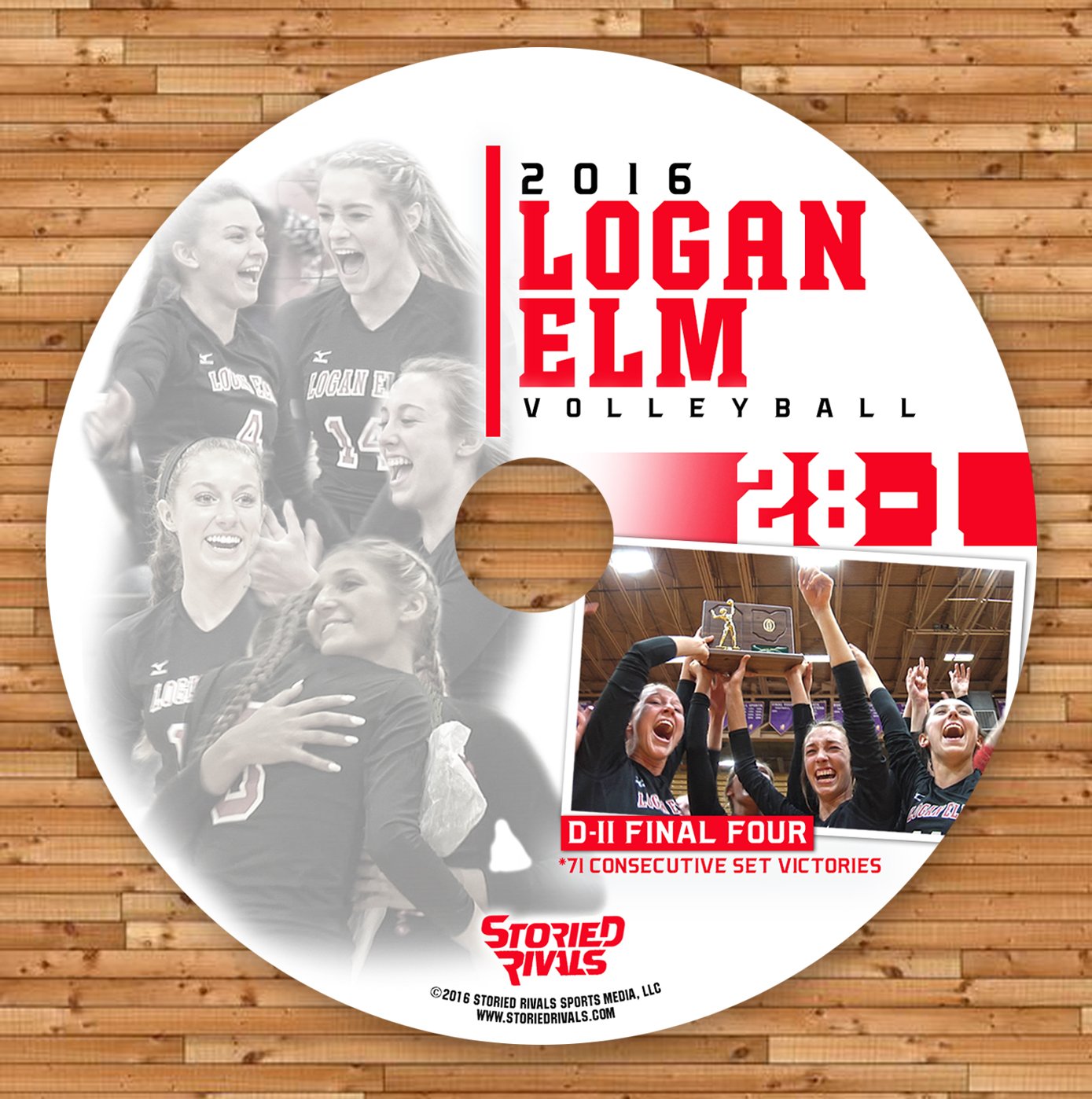 Logan Elm Volleyball 2016// Historic Season (DVD) / Storied Rivals
