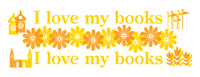 Image 2 of I Love My Books Print