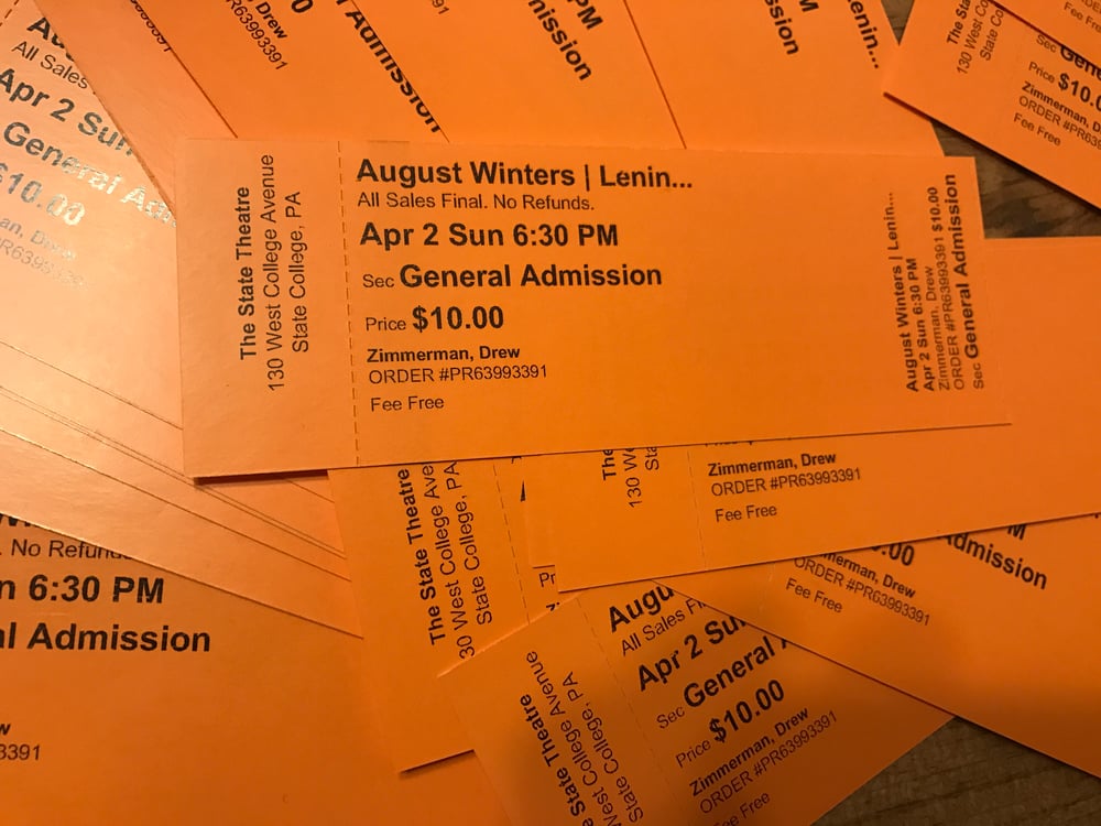Image of April 2nd Tickets at The State Theatre, State College, PA