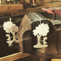 Image 1 of Girl and Tree Earrings
