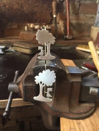 Image 2 of Girl and Tree Earrings