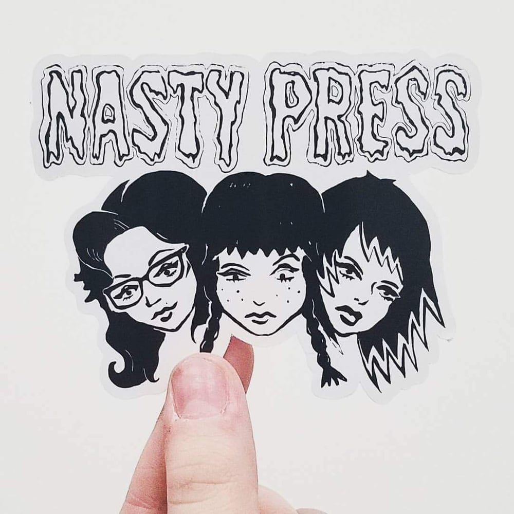 Image of Nasty Press Sticker