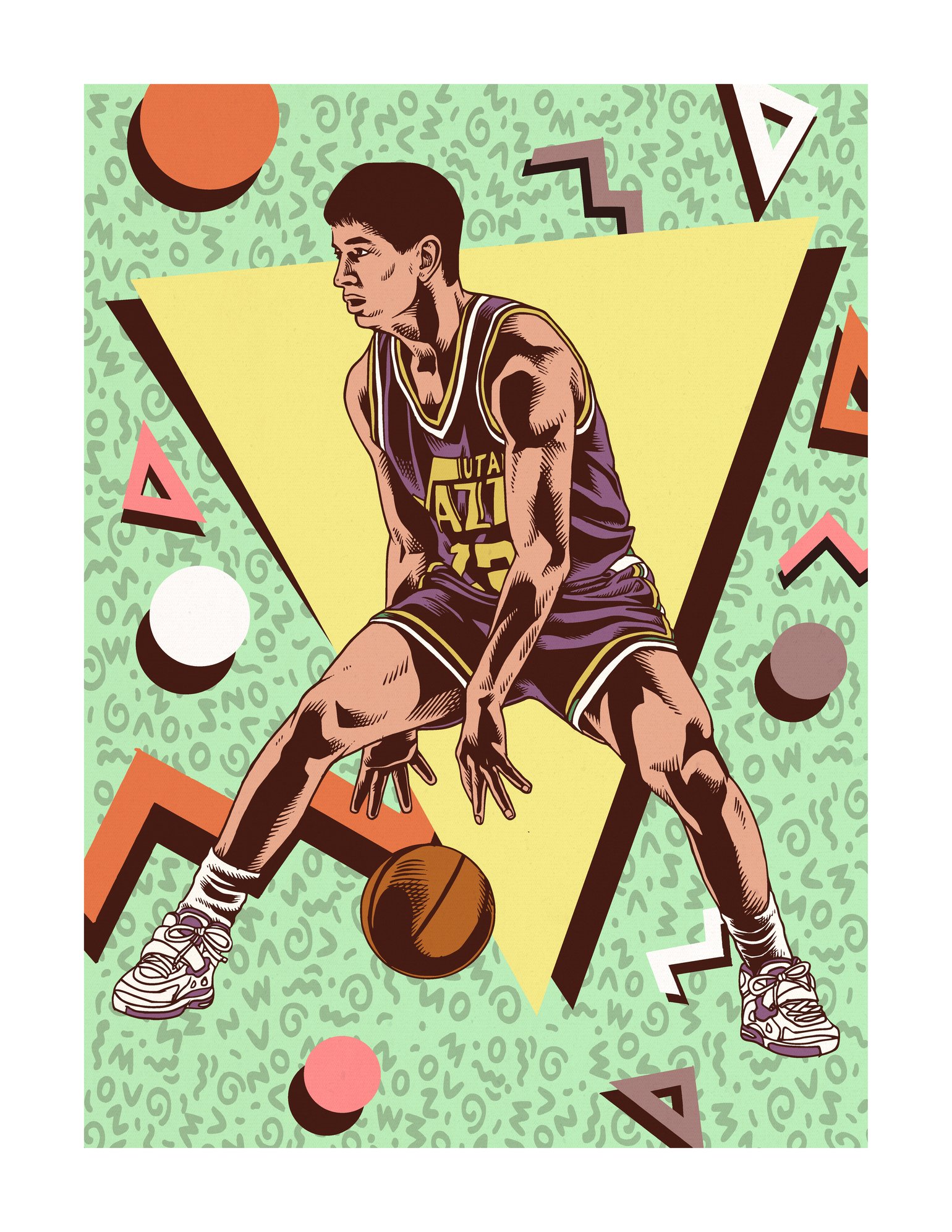 John Stockton | arturodraws