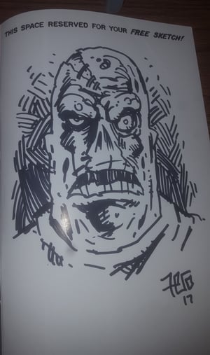 Image of Horror Monsters: The Art of Fero (with free sketch)