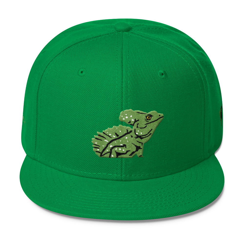 Image of Green Basilisk (Green) - Jneiro Jarel (Fauna Edition) Wool Blend Snapback