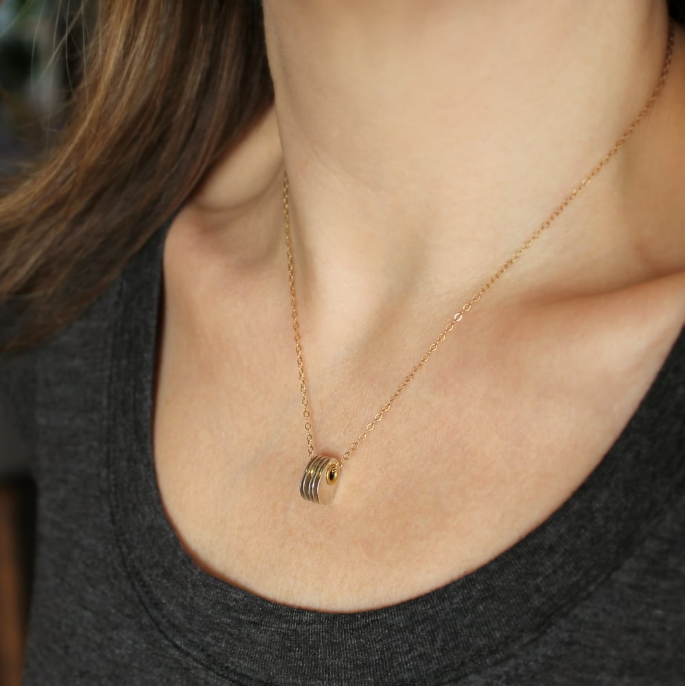 Image of rivet small necklace