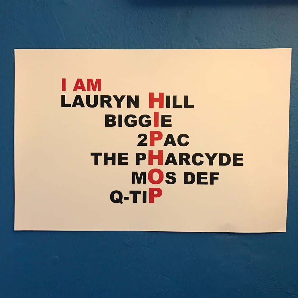 Image of I AM HIP HOP POSTER