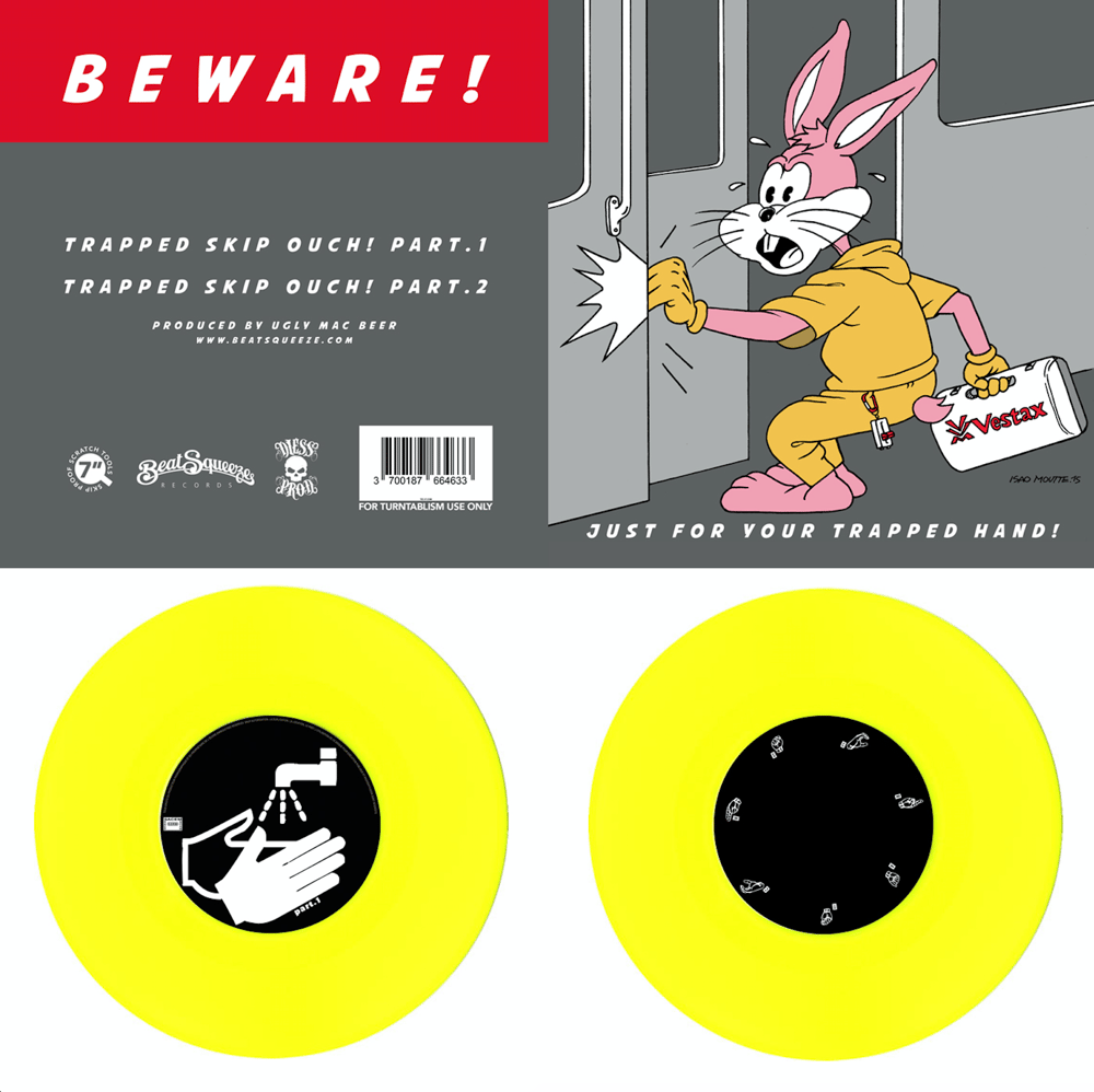 Image of Just For Your Trapped Hand - Yellow 7" Vinyl
