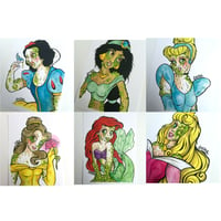 Festering Princess prints assorted