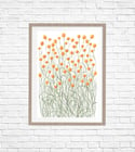 Billy Buttons Fine Art Print 