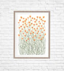 Billy Buttons Fine Art Print