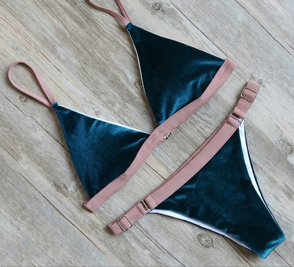 Image of BROWN SUEDE SWIM