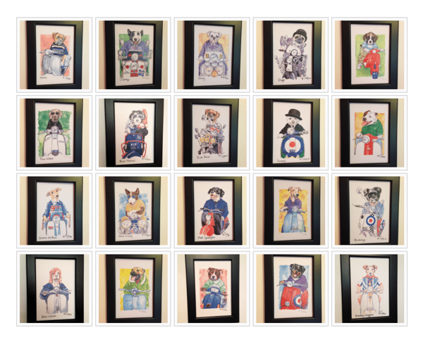 Image of A6 Quadwoofenia Prints - Sold Individually