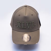 Image 1 of All Olive Distressed Cap