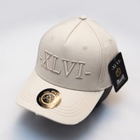 Image 2 of All Beige Distressed Cap