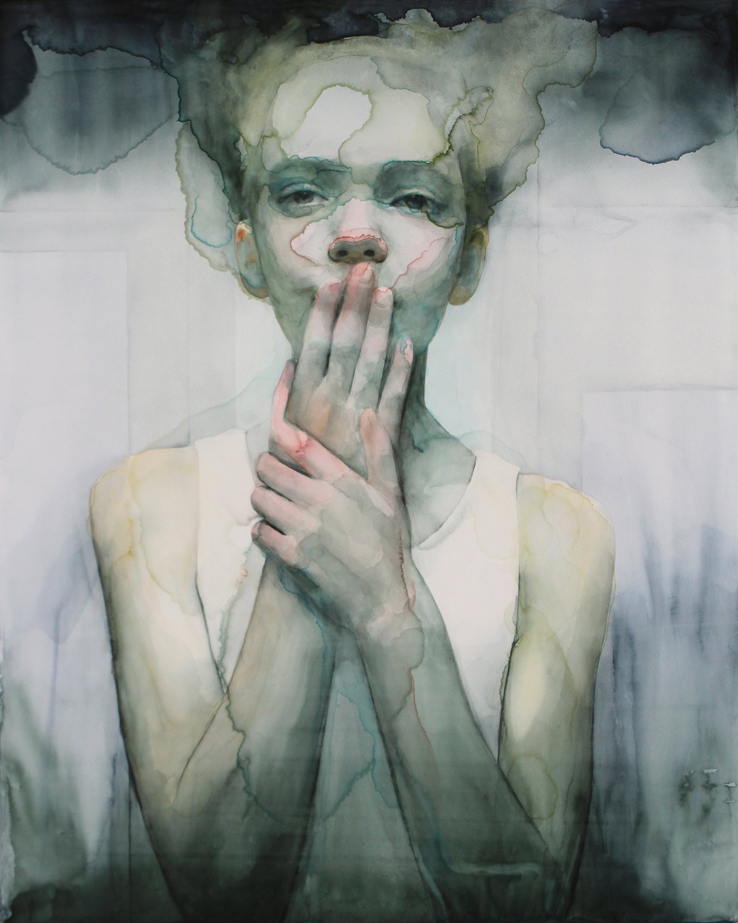 Steep 16 x 20 inch signed print ali cavanaugh