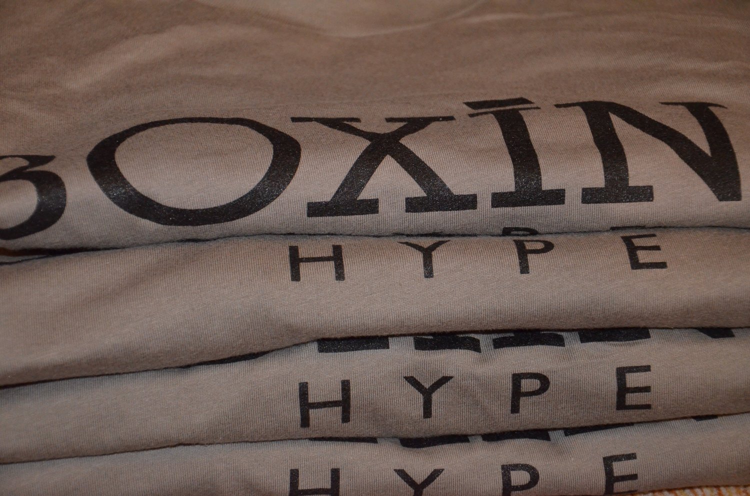 Image of Mens Heather Gray BoxingHype Tanks