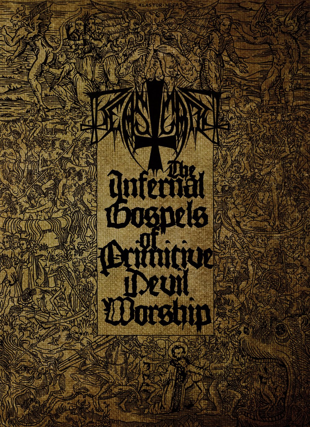 BEASTCRAFT "The Infernal Gospels Of Primitive Devil Worship" A5 Digibook CD + DVD