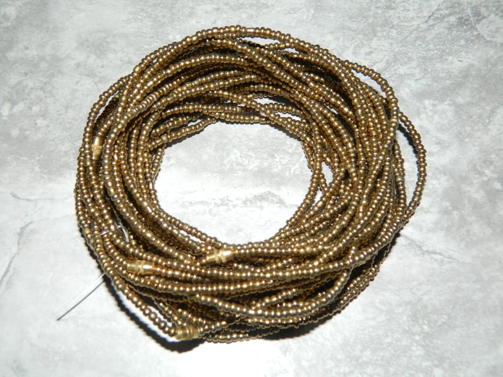 Image of Gold waist bead