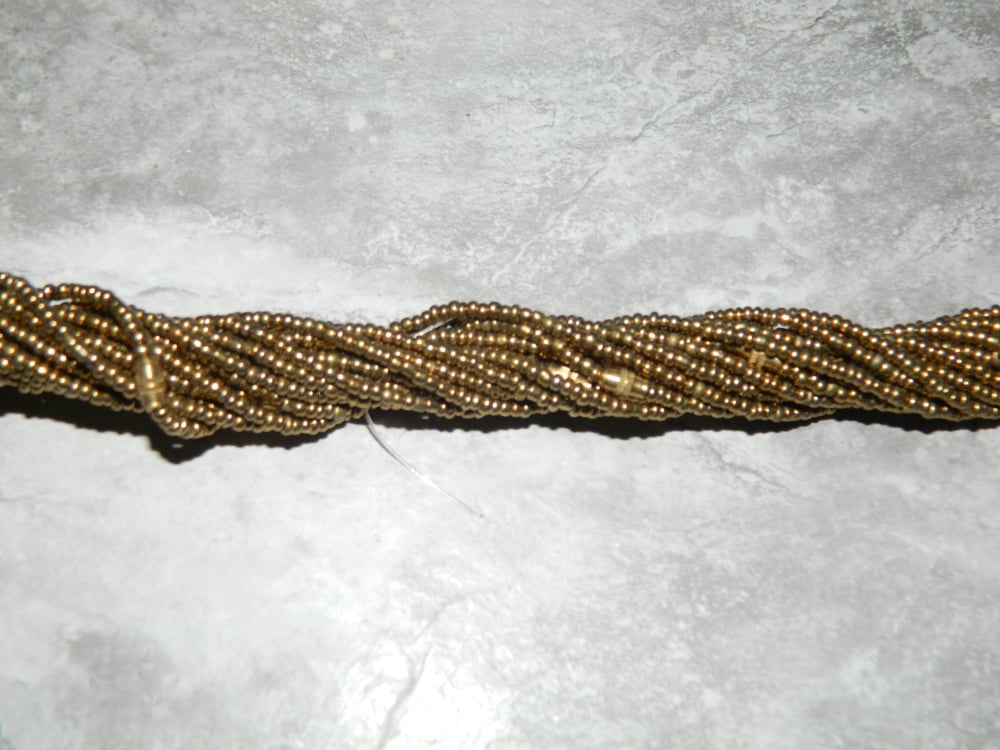 Image of Gold waist bead