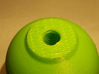 Image 4 of Universal 3d Printed Shift Knob, Standard 2-inch Round Version