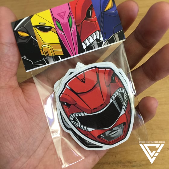 Image of Zyusquad 2.5" Vinyl Sticker Pack (6 Stickers)