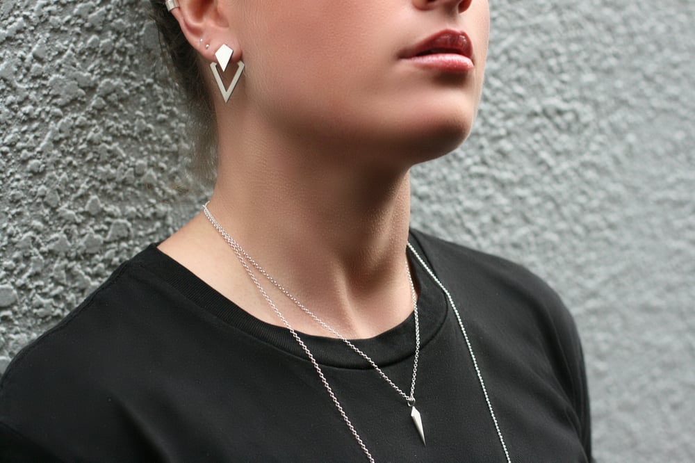 Insignia Facet Pendant / Amy Rad Jewellery