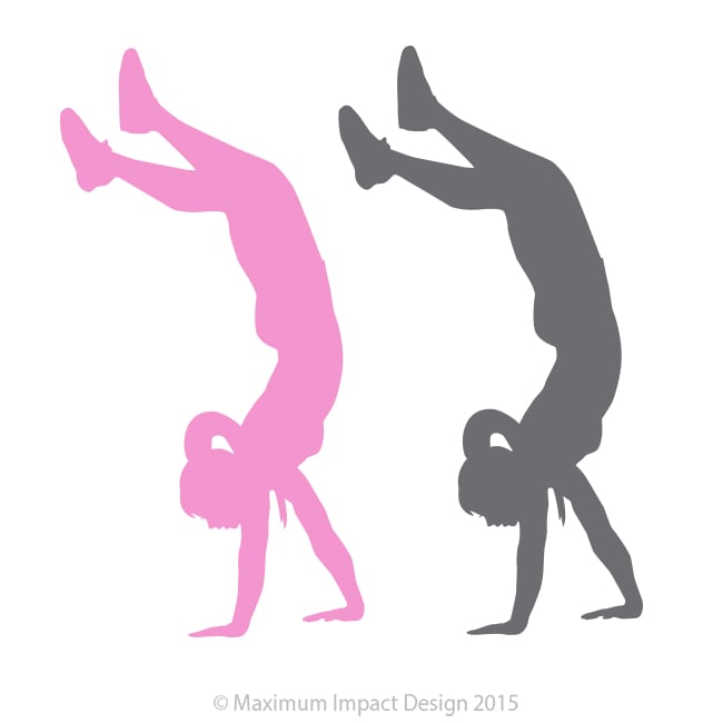 Image of Crossfit Inspired Strong Girl Sticker