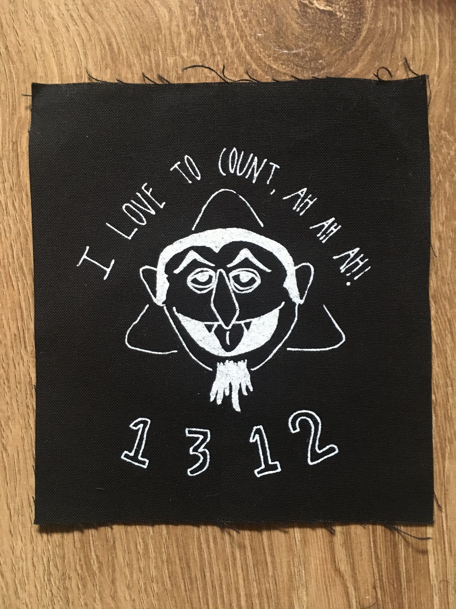 Image of The Anarchist Count Patch - Sesame Street
