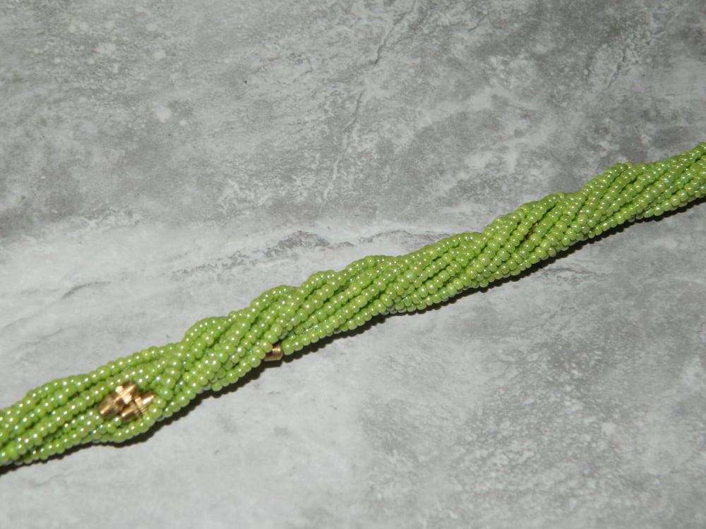 Image of Lime waist bead