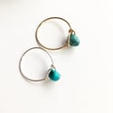 Simple Turquoise Stone Ring - for friendship 