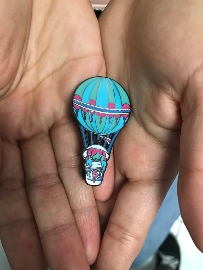 Image of Slushii Hot Air Ballon Enamel Pin