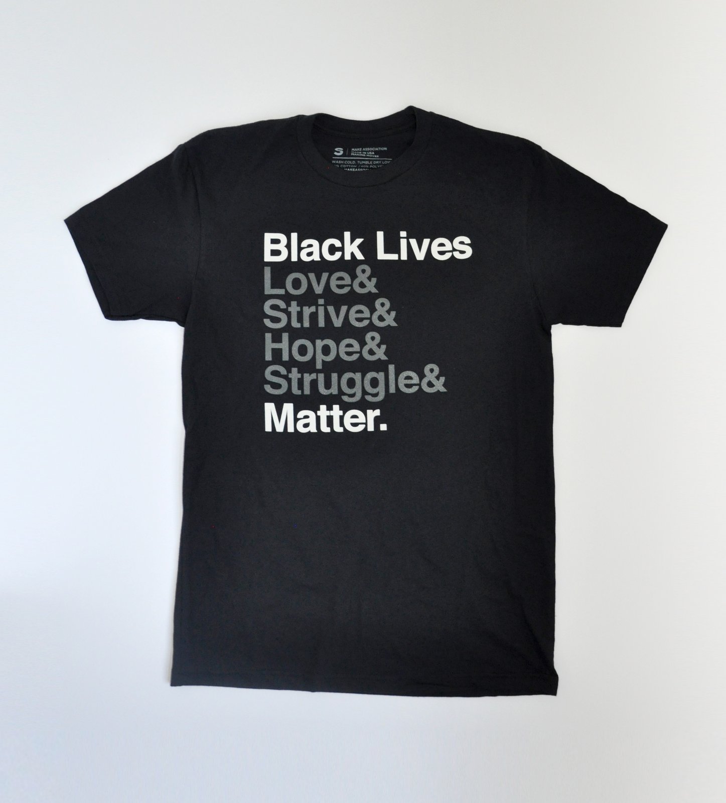 black matter t shirts