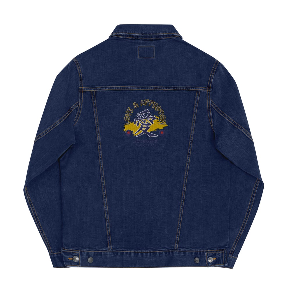 ZEN EXP - “Love & Affection” Unisex denim jacket