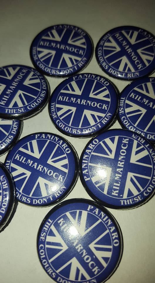 Kilmarnock Paninaro Brand New 25mm Football Ultras Casuals Badges