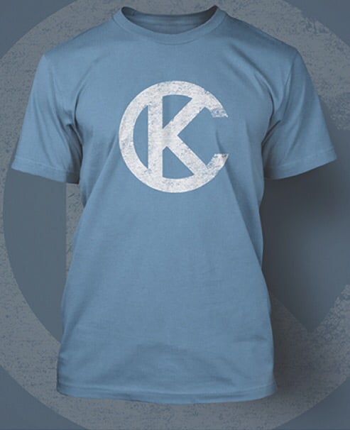 Image of Loyalty KC Blue Logo Shirt
