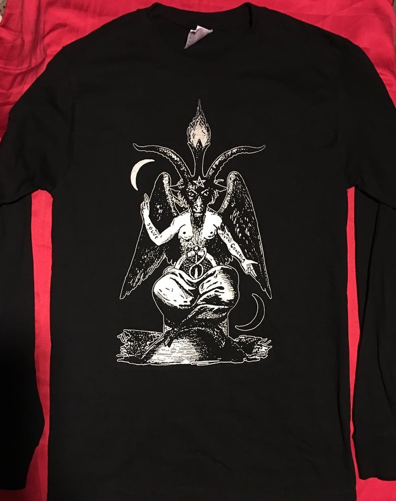 Image of Baphomet -  Long Sleeve T shirt