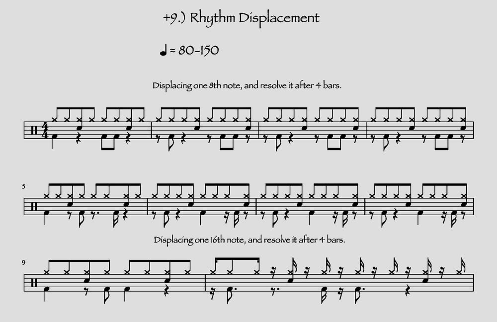 Image of Wilfred Ho - Drum Book in Physical Copy (48 pages)